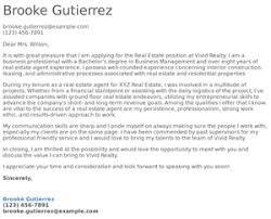 Here's how to do it right. Real Estate Cover Letter Examples Samples Templates Resume Com