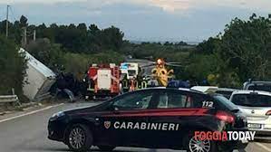 Auto in contromano sull'autostrada, tedesco ferito grave. Cagnano Varano Gargano Incidente Stradale 693 17 Maggio 2021 Morto Ragazzo Di 21 Anni