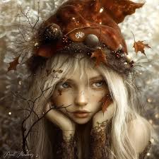 Winter's Whisper" Her eyes reflect the glow of frosted eves, where  snowflakes dance and magic weaves.