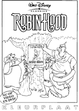 Kids N Fun 13 Coloring Pages Of Robin Hood Disney Mural Robin Hood Disney Disney Books