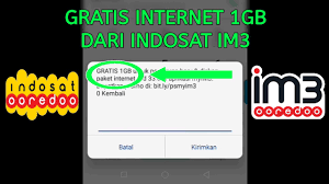 Cara mendapatkan kuota gratis tri. Cara Dapat Kuota Internet Gratis 1gb Dari Indosat Im3 Terbaru Youtube