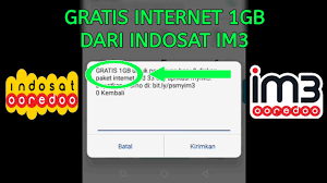 Selain memberikan kuota sebesar 10gb, layanan indosat juga menawarkan kuota gratis dengan jumlah cukup besar yakni 14 gb. Cara Dapat Kuota Internet Gratis 1gb Dari Indosat Im3 Ooredoo Terbaru Youtube
