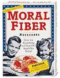 Amazon.com: Notecards: Moral Fiber: 9780811818476: Klein, Howard, Whitcomb,  Claire: Books