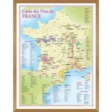 C'est pour cette raison que des régions viticoles ont été identifiées. Carte Des Vins De France Poster 30 X 40 Cm