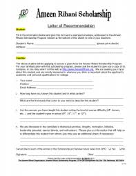 You should definitely follow some tips and guidelines in order to help you write or request the recommendation letter. Letter Of Reference For Scholarship Sample Templates