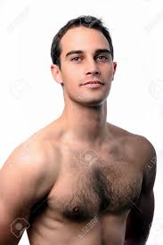 Some of these chest hairstyles for men are the rug, the tree, the one. Handsome Muscular Young Man With Chest Stock Photo Picture And Royalty Free Image Image 3228939