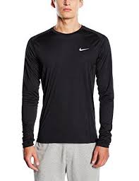 Mens Nike Drifit Miler Running Longsleeve Shirt Blackreflective Silver Size Large Click On The Affiliate Nike Men Long Sleeve Shirts Long Sleeve Tshirt Men