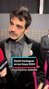 #DavidVerdaguer, ganador al premio #Goya a Mejor actor protagonista,  confiesa a Vanity Fair —momentos antes de recibir el galardón— sus nervios  previos a la gala y todo lo que le ha dado la película ...