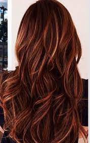 Auburn Hair Color With Caramel Highlights Hair Styles Long Hair Styles Colored Hair Tips