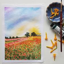 For The Longest Time I Didn T Have The Confidence To Even Attempt A Landscape Slowly Trying My Hand At It Let Me Know How Landscape Instagram Original Art