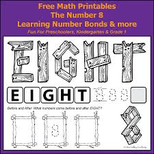 It will help build math skills while giving kids a fun break. Number Bonds To 8 Free Math Worksheets