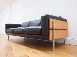 Habitat Leather 3 Seater Sofa Forum By Robin Day In Home Furniture Amp Diy Furniture Sofas Armchairs Amp Suites Ebay 3 Seater Sofa Sofa Furniture