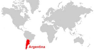 Here's a bit of geography trivia for you: Argentina Map And Satellite Image