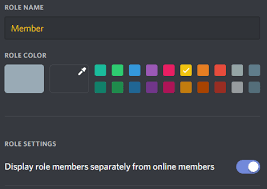 Write the first line of code Primary Roles Discord
