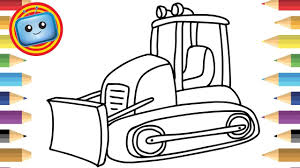 How To Draw A Bulldozer Colouring Book Simple Drawing Game Animation Easy Drawings Coloring Books Drawings Learning how to draw cartoons is easy with this free guide on cartoon drawing for beginners from artists network! how to draw a bulldozer colouring