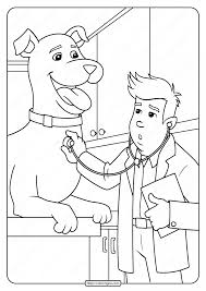 Please do not link to our files directly (no hotlinking). Free Printable Dog At The Vet Coloring Page