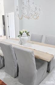 Find modern dining chairs as dashing as the table itself. Why I Love My Comfort Works Dining Chair Covers House Full Of Summer Coastal Home Lifestyle