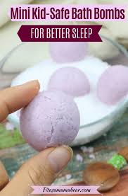 This simple diy bath bomb will be your new favorite. Diy Mini Bath Bombs For Kids With Essential Oils To Help Them Relax