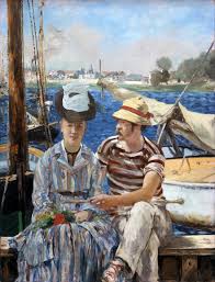 In july and august 1874 manet vacationed at his family's house in gennevilliers, just across the seine from monet at argenteuil. Argenteuil Manet Wikipedia