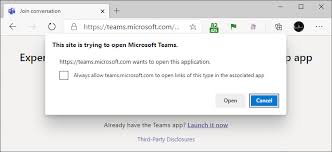 Check for audio incompatibility with teams app. Is There A Way To Launch Ms Teams Meeting Always In Desktop App Microsoft Tech Community