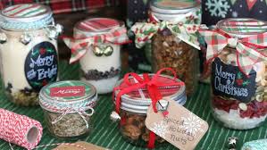Mason jar themed christmas gifts. Make Your Own Gifts In A Jar This Christmas Ellaslist