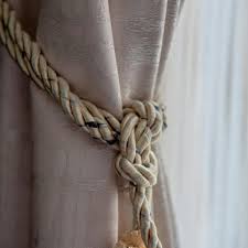 Diy custom curtain tie back trace design onto wood step 1: Our 12 Favorite Diy Curtain Tiebacks Family Handyman