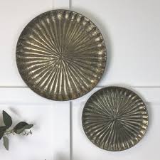 Bronze metal world map wall art geometric compass, metal wall decoration 5140. Shallow Bronze Metal Wall Art Decor 2 Sizes Cowshed Interiors