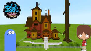 Minecraft: How To Make Fosters Home For Imaginary Friends 