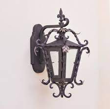 Sale price $199.00 regular price $249.00. 7232 1 Mediterranean Wrought Iron Outdoor Light Spanish Revival Lighting