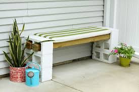 I wasn't sure this would turn out, and i made lots of mistakes, but i'll take you through how i during my research, i found this tutorial by diy pete and it was fantastic. Easy Diy Outdoor Bench From Cinder Blocks Modern Chemistry At Home