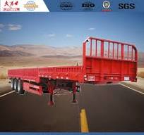 40ft 3 Axle Dropside Semi-Trailer,side wall semi-trailer ...