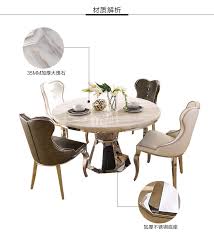 Therefore, choosing the right round dining table and 8 chairs is critical for all people. Marble Top Round Dining Table Set For 6 To 8