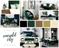 I want white shades with wide green. Emerald City Home Decor Inspiration The Inspired Abode Emerald Green Living Room Green Living Room Decor Living Room Green
