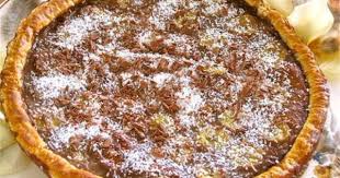 Tarte Au Lait De Coco Chocolat Bananes Recette Tarte Au Lait Recette Tarte Banane Recette Tarte