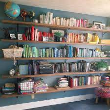 Simple Diy Bookshelf Build Ad Aesthetic Bookshelves Diy Home Diy Diy Wood Shelves