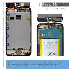 Apple's ipod touch maintains all of the core features that have made the ipod great over the years, such as music playback, photos, video, podcasts, audiobooks, and games. Phone Magnet Professional Magnetic Mat For Screws Of The Ipod Touch 4 Sintech Shop Spare Parts For Mobile Phones Game Consoles And More