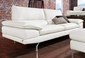 Led lounge leuchtmöbel sofax eck sofa, couch, loungesitz mit kissen. Calia Italia 3 Sitzer Dave In Zwei Lederqualitaten Online Kaufen Otto
