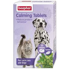 Beaphar 017110 Calming Tablets Sakinlestirici Kedi Ve Kopek Tableti 20 Tabs Sakinlestirici Sakinlestirici Beaphar