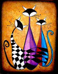 Pin By Robin S On Painting Cat Painting Canvas Art Art