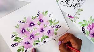 See more ideas about easy watercolor, watercolor, watercolor paintings. How To Paint Simple Flowers Using Water Colors Watercolor Painting For Beginners Painting Ideas Youtube