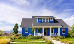 Picking the right exterior color can be crucial. House Color For Success Wealth Feng Shui Tips Paint Colors Red Lotus Letter