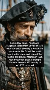 Magellan–Elcano Circumnavigation (1519–1522) #Magellan #Circumnavigation