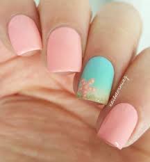 Having vacation nail designs could be the fast and easiest way of showing that you are ready for the vacation. 45 Ocean Nail Art Ideas Cuded Beach Nail Designs Beach Nails Vacation Nails