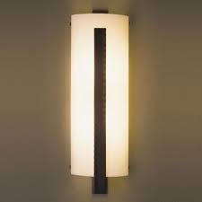 Forged Vertical Bar Wall Light By Hubbardton Forge 206730 1005 Wall Sconces Sconces Wire Wall Sconces