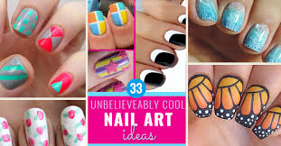 Nail art can sometimes seem to be complicated when you just see the finished manicure, but actually it is not a complicated process at all! 33 Cool Nail Art Ideas Awesome Diy Nail Designs Diy Projects For Teens