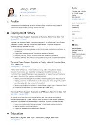 Technical Phone Support Resume Guide 12 Examples Pdf 2020