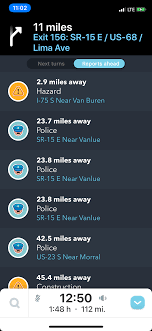 It works with gps to notify you immediately when cameras are present in the location you are heading. Waze On Carplay And Phone Reports Ahead Radar Detector Countermeasure Forum