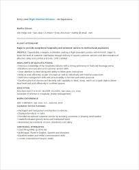 In latin, curriculum vitae means the course of. 6 Flight Attendant Resume Templates Pdf Doc Free Premium Templates