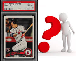 Within this post are some tips for spotting a counterfeit mike trout 2011 topps update series rc #us175. Don T Have The Money For A Trout Update Psa 10 Here S A Cheaper Alternative Slabstox