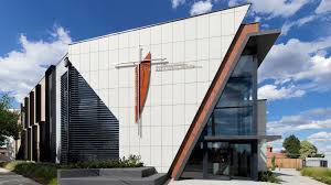 Chc St Monica S Augustine House Facade Design House Front Entryway